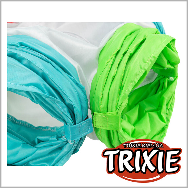 ТРИКСИ Украина - Игровой тоннель для кролика Trixie 62793, 6 входов (нейлон), 5х18см/47см