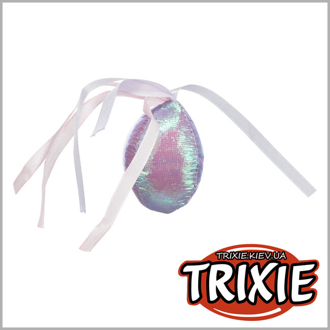 ТРІКСІ Україна - Набір блискучих м'ячиків для кішок Trixie (тканина ø 5 см * 2шт)