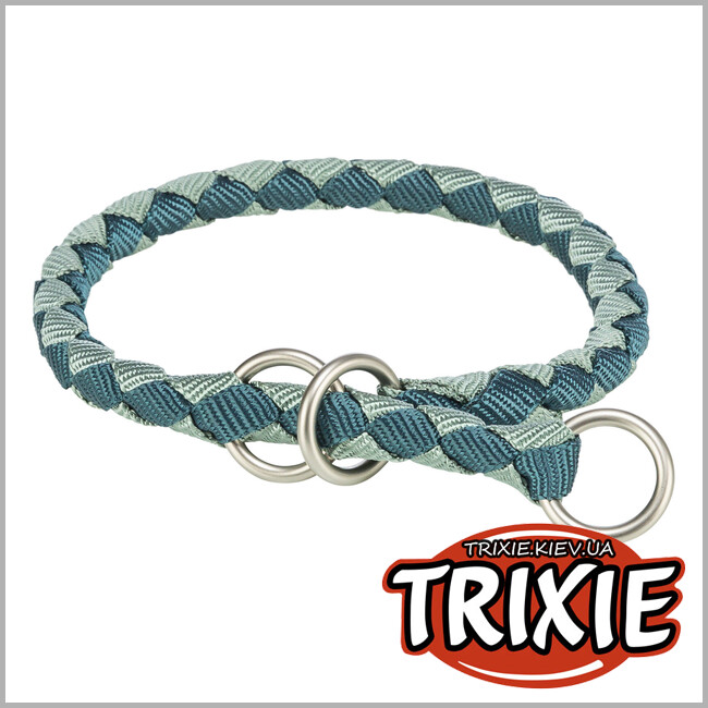 ТРИКСИ Украина - Ошейник-удавки для собак Trixie 144432 "Cavo", XS-S: 25-31см/12мм, петроль/песок