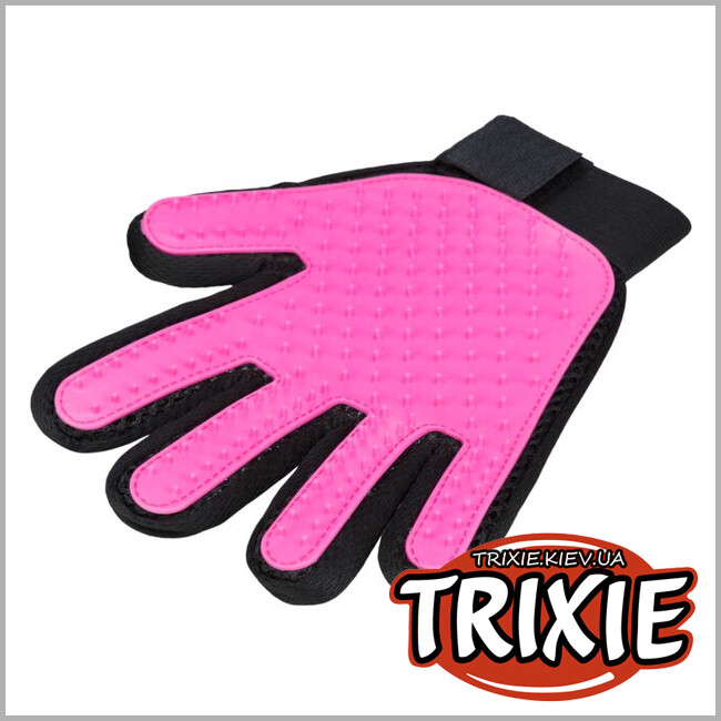 ТРИКСИ Украина - Рукавица для ухода за мехом Trixie Fur Care Glove for Cats (16*24 cm)