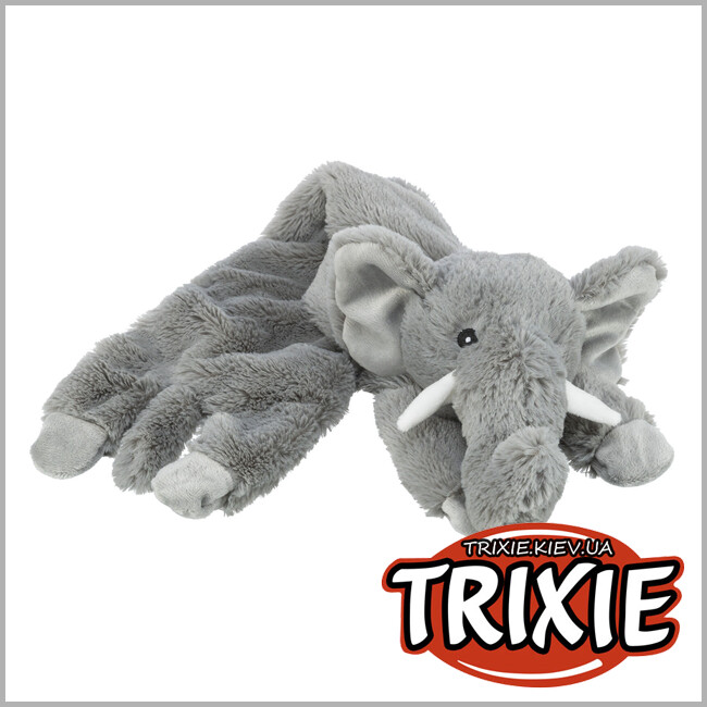 ТРИКСИ Украина - Игрушка Trixie 34825 слон (плюш переделан), 50см
