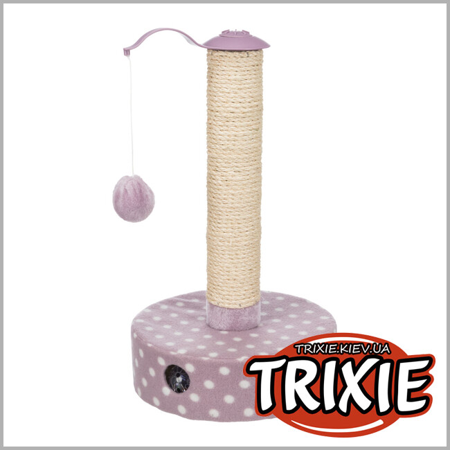 ТРИКСИ Украина - Царапка Trixie 42930 для котят флис 26/47 см светло-сиреневая