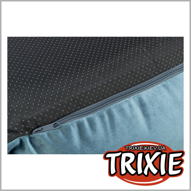 ТРИКСИ Украина - Лежак для собак Trixie 37725 "Malia", 80х65см, сине-серый