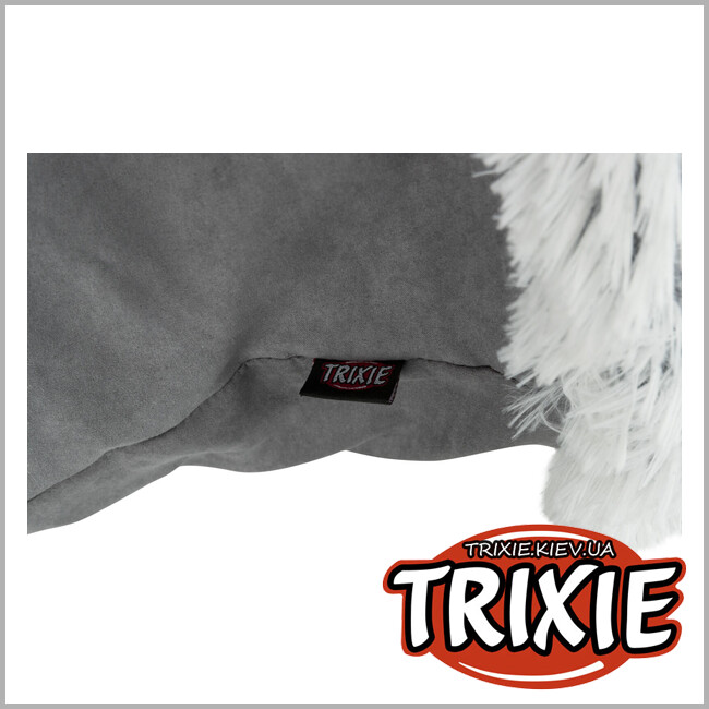 ТРИКСИ Украина - Лежак-пещера для животных Trixie 38028 "Harvey", 40х60см, серый/бело-черный