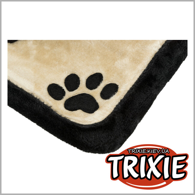 ТРІКСІ Україна - Дряпка для котів Trixie 43115 з 2 іграшками дощечка на підставці сизаль/плюш чорна 30х40х42 см