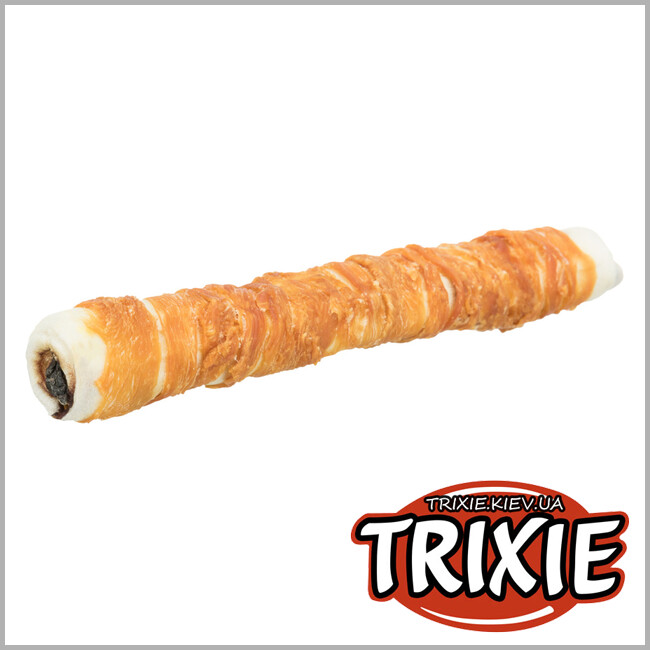 ТРИКСИ Украина - Жевательный рулет Denta Fun-TRIXIE (курица, 28см,150гр)
