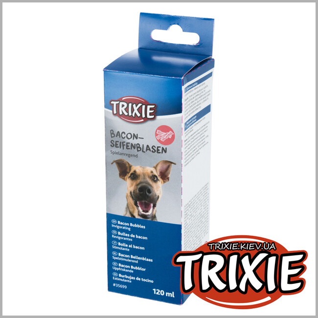 ТРИКСИ Украина - Мыльные пузыри со вкусом бекона Trixie ( 120 мл )