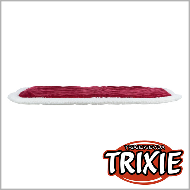 ТРИКСИ Украина - Рождественский коврик Trixie 92408 "Nevio", 75х47см, красный/белый