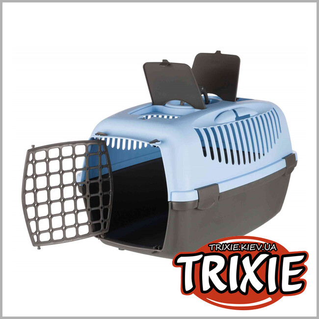ТРИКСИ Украина - Переноска  Trixie Capri Transport Box 3 (40*38*61см синий )