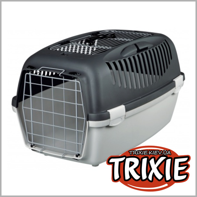 ТРИКСИ Украина - Переноска TRIXIE - Capri 3 Open Top (40*38*61см серый   )