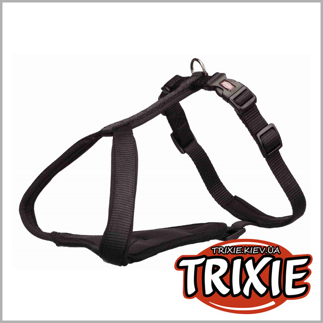 ТРІКСІ Україна - Y-шлей Premium TRIXIE (L-XL: 85-105см/25мм, чорний)