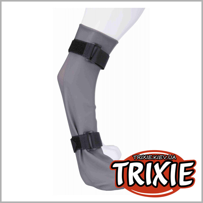 ТРИКСИ Украина - Защитные гольфы Trixie Protective Sock (силикон XL 12 cм/45 cм *1 шт)