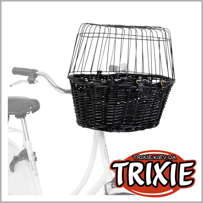 ТРИКСИ Украина - Велосипедная корзина для собак TRIXIE