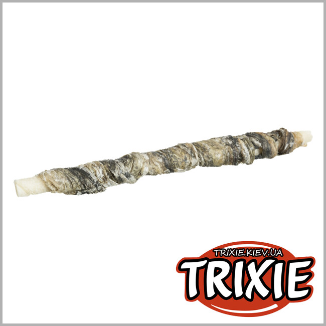 ТРИКСИ Украина - Лакомство для собак Trixie 31101 DENTA fun кость с узлами для чистки зубов 11см/50г