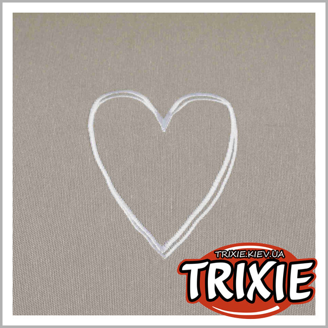 ТРИКСИ Украина - Лежак Pets Home Trixie (60*50 см  белый/серо-коричнев)