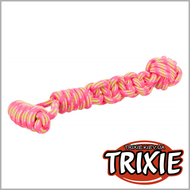 ТРІКСІ Україна - Ігровий канат із вузлом TRIXIE (8/38см)