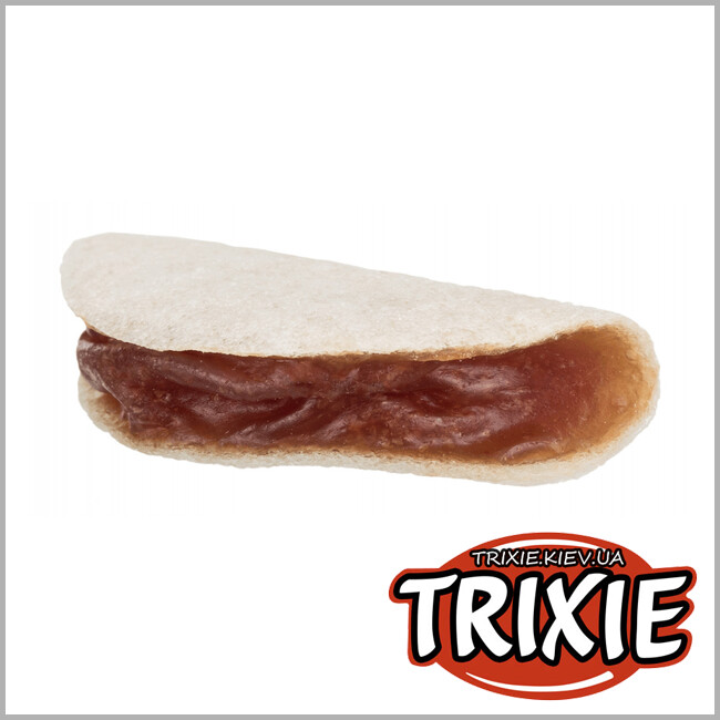 ТРИКСИ Украина - Тако Trixie Denta Fun Duck Tacos (утка, 5.5см/ 100g)