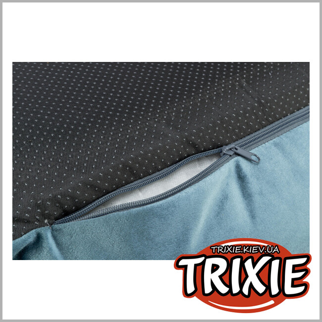ТРИКСИ Украина - Лежак для собак Trixie 37725 "Malia", 80х65см, сине-серый