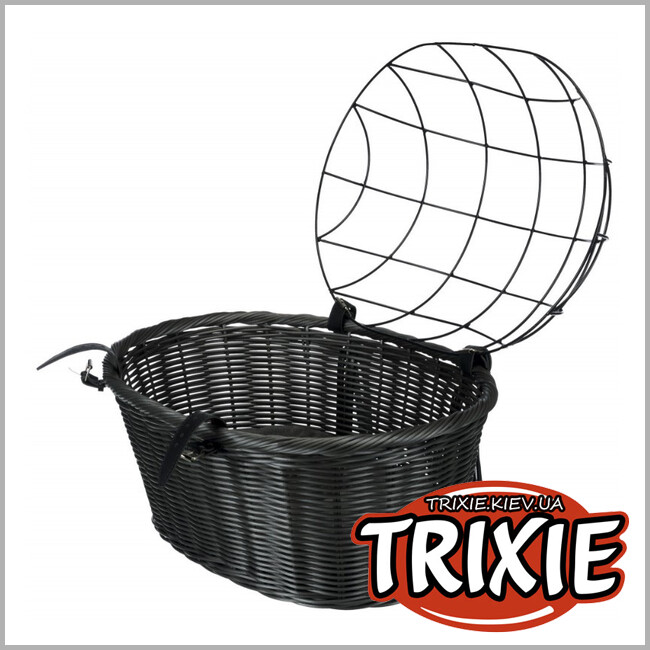 ТРИКСИ Украина - Trixie  велосипедная корзина для собак (до 5кг, 44 × 34 × 35 см)