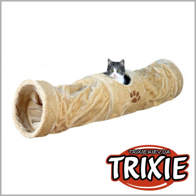 ТРИКСИ Украина - Туннель для кошки TRIXIE-плюш