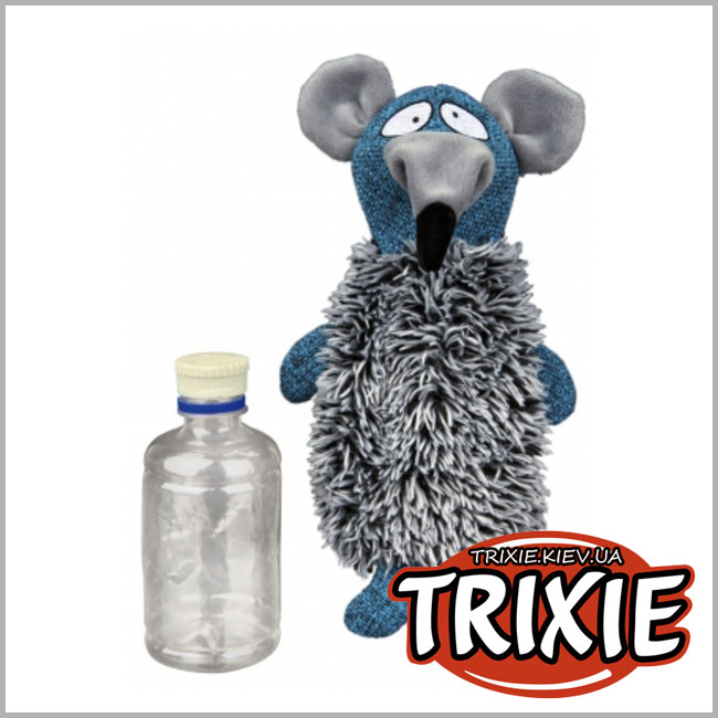 ТРИКСИ Украина - Игрушка для собак TRIXIE - Крыса с бутылкой внутри
