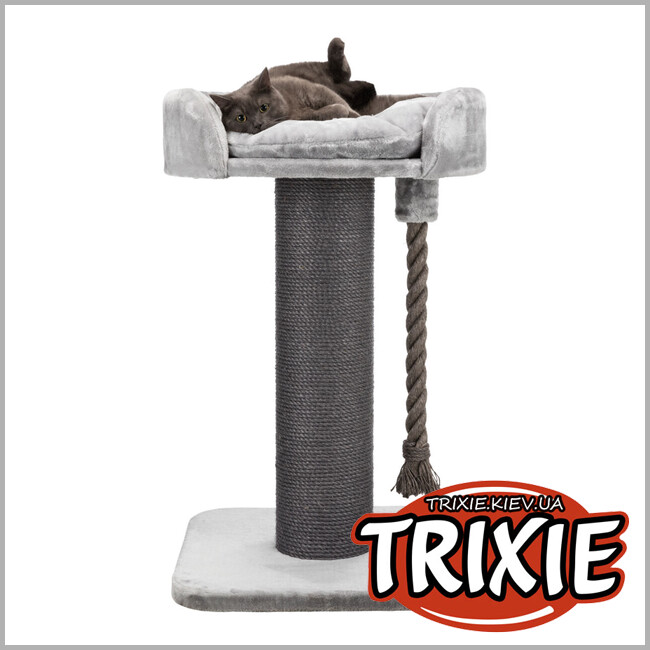 ТРІКСІ Україна - Драпак з ліжаком XXL"Klara", Trixie 44676 100м,сірий