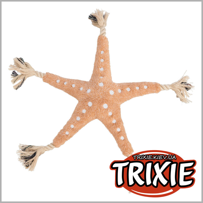ТРИКСИ Украина - BE NORDIC морская звезда Trixie 36046 Джейн (плюш/канат), 32см