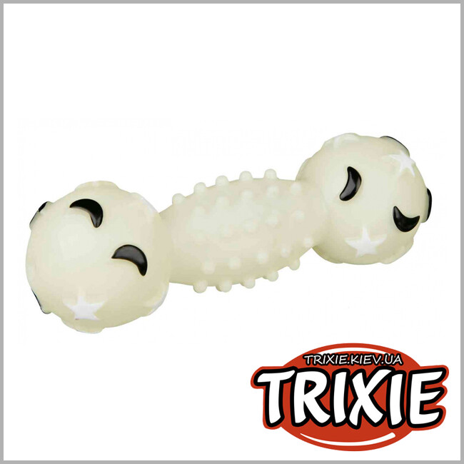 ТРИКСИ Украина - Светящаяся гантель для собак TRIXIE (18 см)