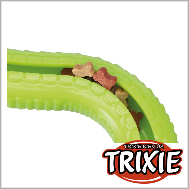 ТРИКСИ Украина - Игрушка змея для лакомств TRIXIE ( термопластичная TRP резина 42 см)