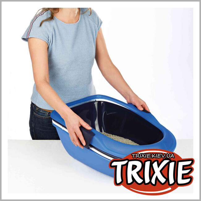 ТРІКСІ Україна - Туалет із розділеною системою Trixie Berto Hygienic separate ( 39*22*59cm сірий)
