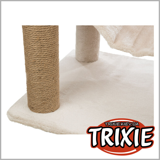 ТРІКСІ Україна - Будиночок-драпак для котів Trixie 44428 "Federico", 60 ​​× 50 142см,світло-сірий