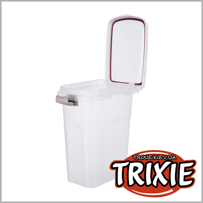 ТРИКСИ Украина - Контейнер для хранения корма TRIXIE (15 л/22 × 41 × 33 cм, белый)