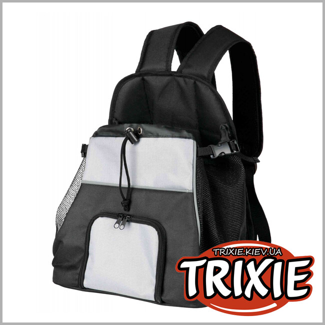 ТРИКСИ Украина - Рюкзак переноска TRIXIE - Tamino (32*37*24 см черный/серый)