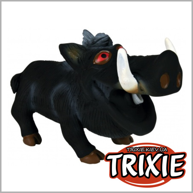 ТРІКСІ Україна - Іграшка для собак TRIXIE - Дикий кабан (розмір: 18см)