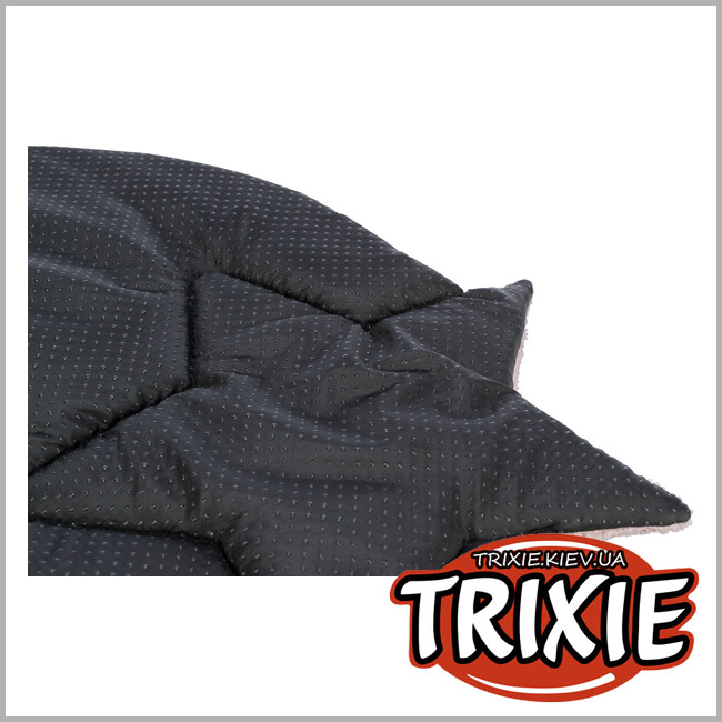 ТРИКСИ Украина - Junior Trixie 38244 лежак со звездой (тедди), 55х61см, серый/светло-сиреневый