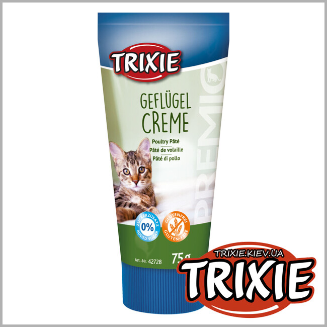 ТРИКСИ Украина - Паста для кошек Trixie 42728 Premio птица 75г