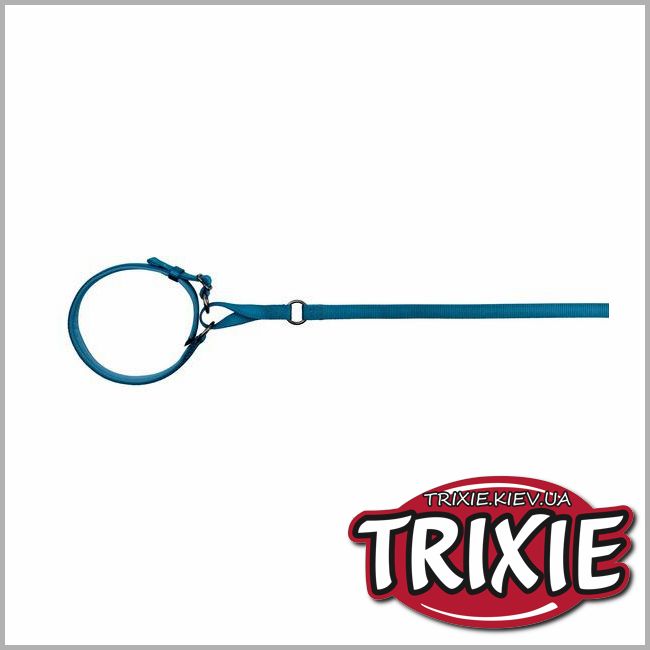ТРИКСИ Украина - Ошейник для тренировки с поводком для собак TRIXIE - Experience (Размер: 36–42 см/15 мм, Цвет: синий )