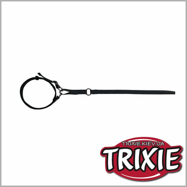 ТРИКСИ Украина - Ошейник для тренировки с поводком для собак TRIXIE - Experience (Размер: 36–42 см/15 мм, Цвет: черный )