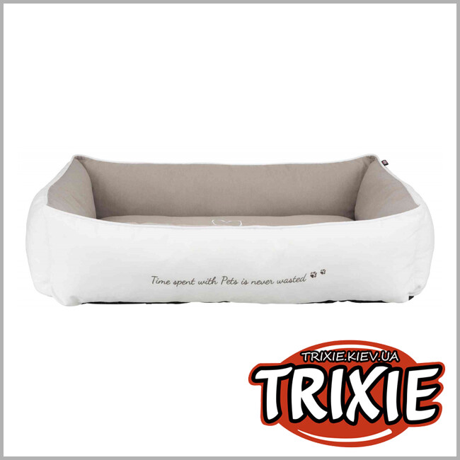 ТРИКСИ Украина - Лежак Pets Home Trixie (60*50 см  белый/серо-коричнев)