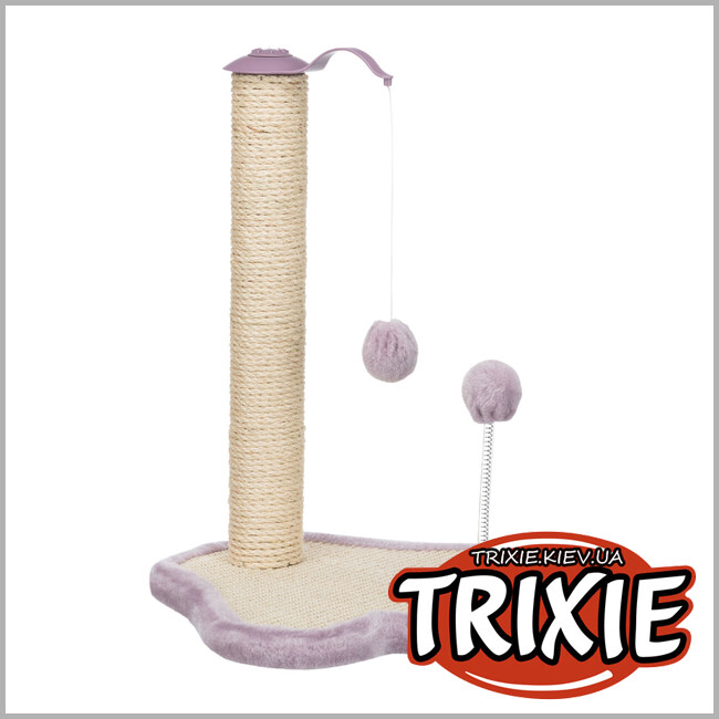 ТРИКСИ Украина - Когтеточка со столбом Trixie Junior Scratching Paw with Post (40*38*50cm)