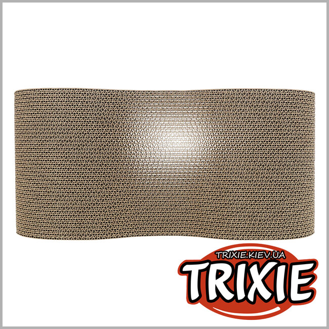 ТРІКСІ Україна - Дряпка-хвиля для котів Trixie 48001 Mimi Wave картонна 50х9х23 см