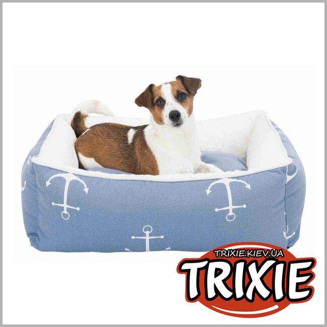 ТРИКСИ Украина - Мягкое место Anchor - TRIXIE (80 х 65см, синий/белый)