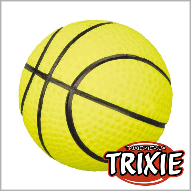 ТРИКСИ Украина - Мяч резиновый  для собак TRIXIE (плавающий 4.5см)