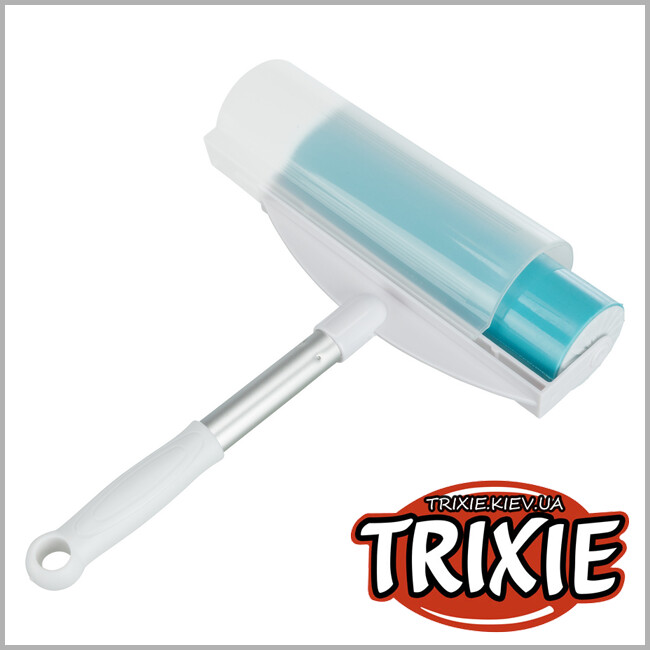 ТРИКСИ Украина - Моющийся валик от шерсти Trixie Lint Roller XXL (силикон 20*30 см)