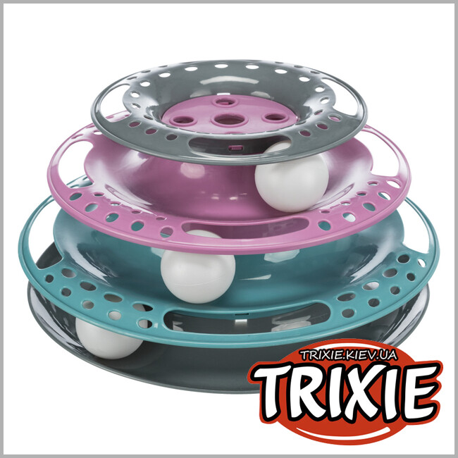 ТРІКСІ Україна - Іграшка трек Trixie Catch the Balls (13 cm / 25 cm )
