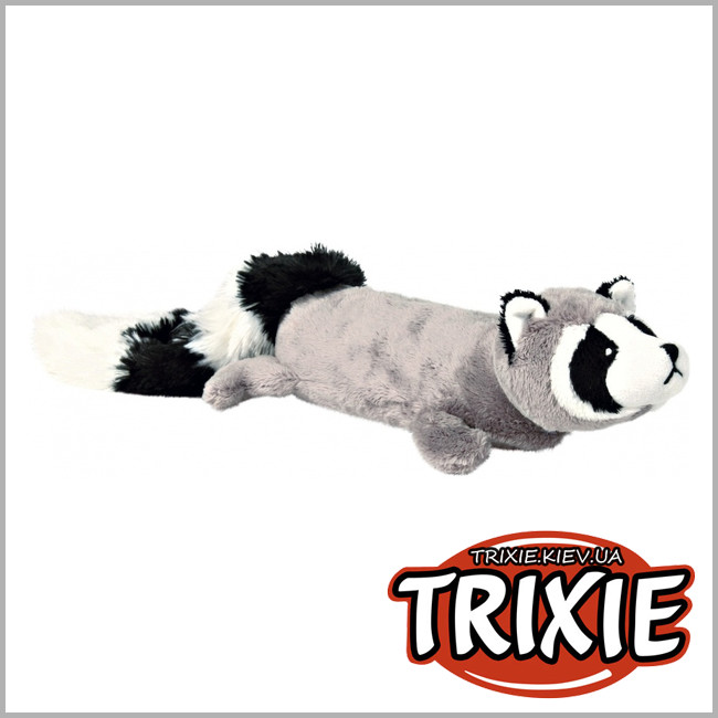 ТРИКСИ Украина - Игрушка для собак TRIXIE - Енот с пищалкой