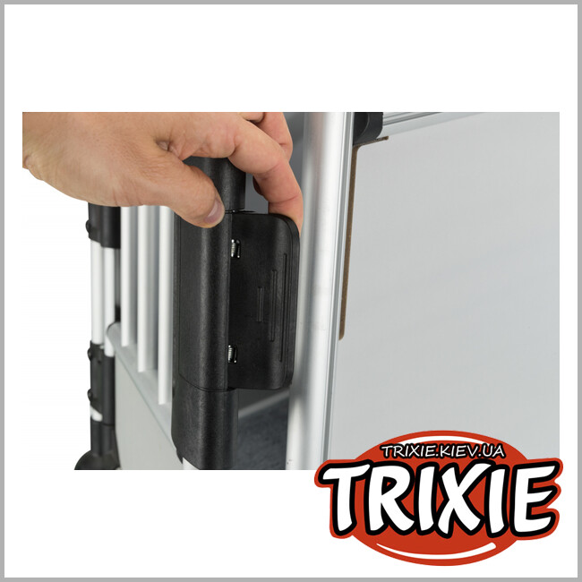 ТРИКСИ Украина - Транспортировочный бокс TRIXIE (алюминий, 55 × 62 × 78 см)