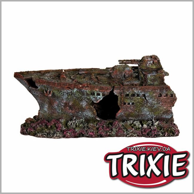 ТРИКСИ Украина - Грот  для рыб TRIXIE - Корабль