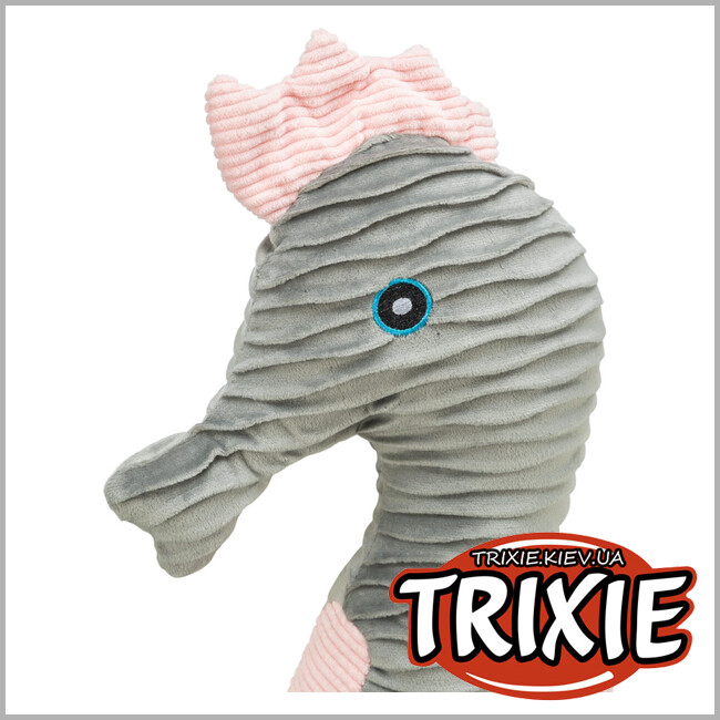 ТРИКСИ Украина - Морская лошадка для животных Trixie 36098 (переработанный плюш), 50см