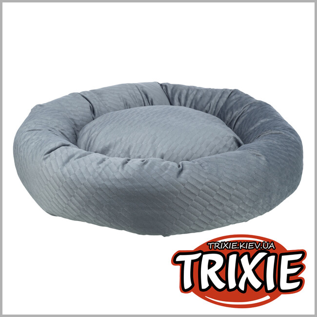 ТРИКСИ Украина - Мягкое место для животных Trixie 37794 "Alena", 50см, сине-серый